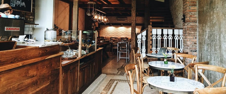 cafe vintage ala 80-an di Jakarta