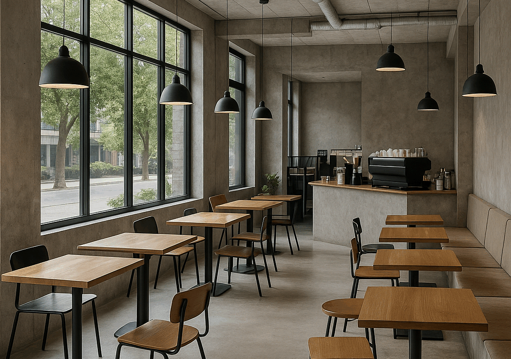Cafe Industrial Minimalis di Jakarta yang Instagramable