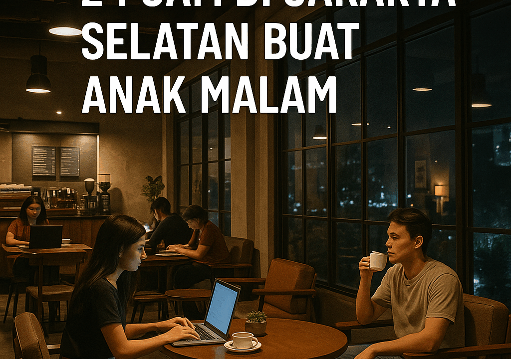 Tempat Ngopi 24 Jam di Jakarta Selatan Buat Anak Malam
