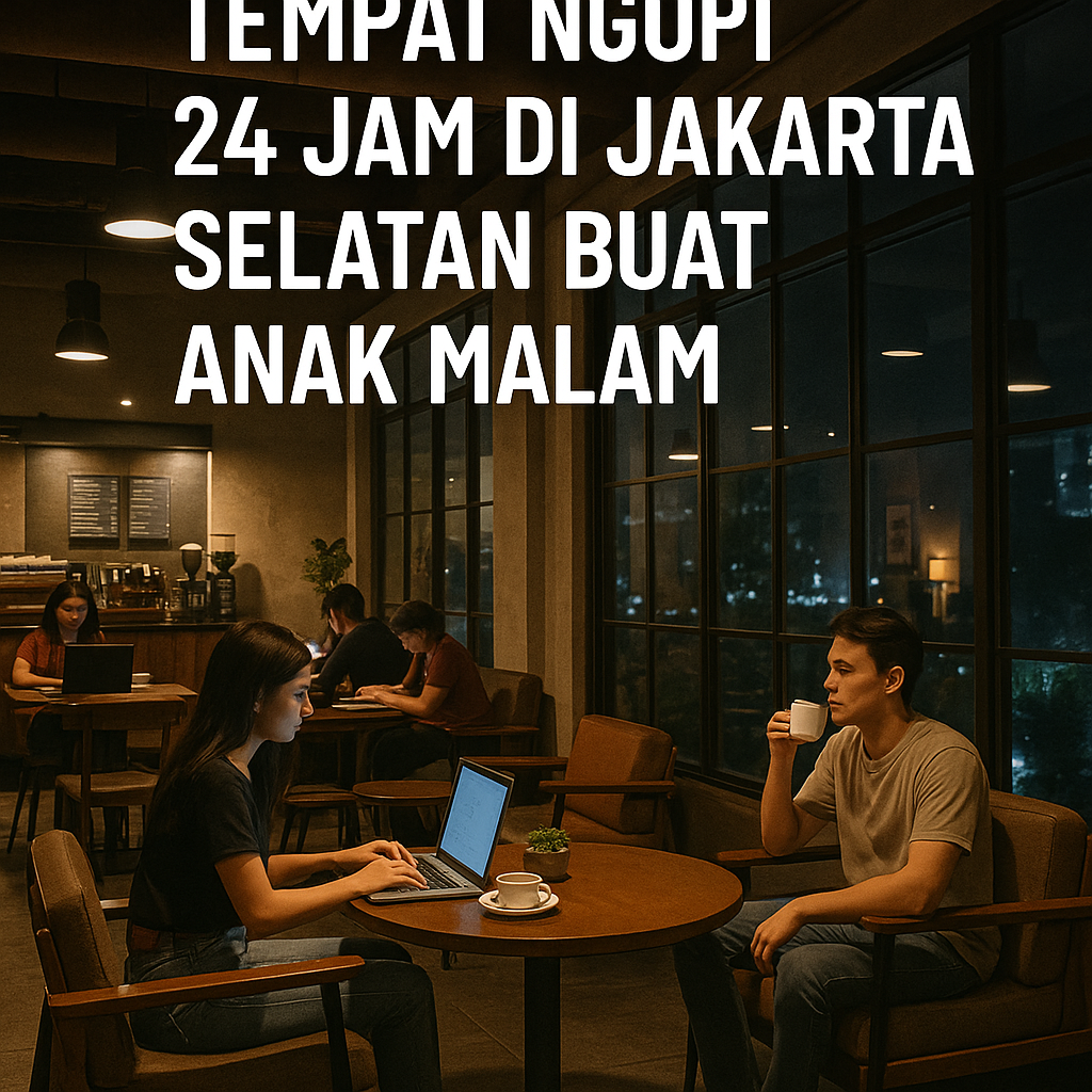 tempat ngopi 24 jam di Jakarta Selatan